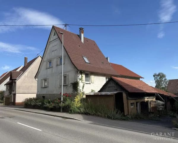 Immobilie in Ditzingen - Zwei Häuser - ein Grundstück - vielfältige Möglichkeiten - Bild 1