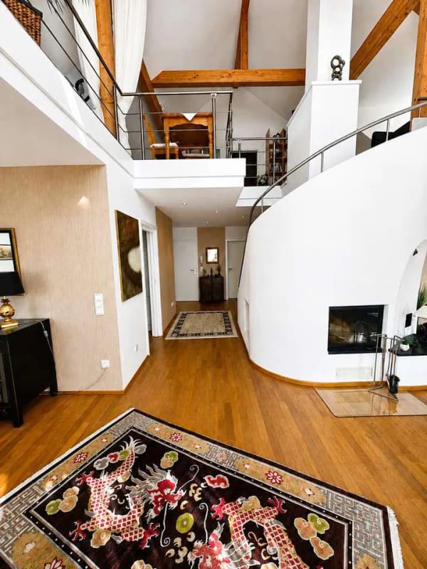 Immobilie in Marzling - Stilvoll wohnen auf zwei Ebenen-elegante 4-Zimmer-Maisonette mit Galerie - Bild 2