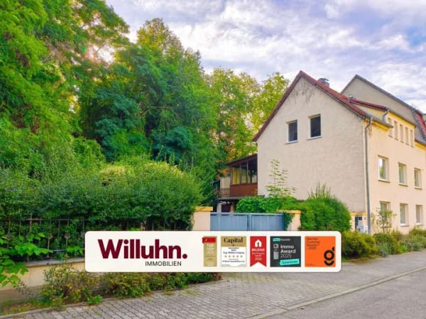 Immobilie in Borna - Haus Eleonora – Charaktervolles Zweifamilienhaus mit Südterrasse, Werkstatt und Ausbaureserve - Bild 0