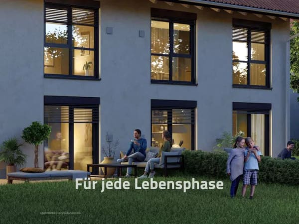 Immobilie in Osterzell - Osterzell: Neubau-Maisonette – 7 Zimmer auf zwei Ebenen mit Garten - Bild 1