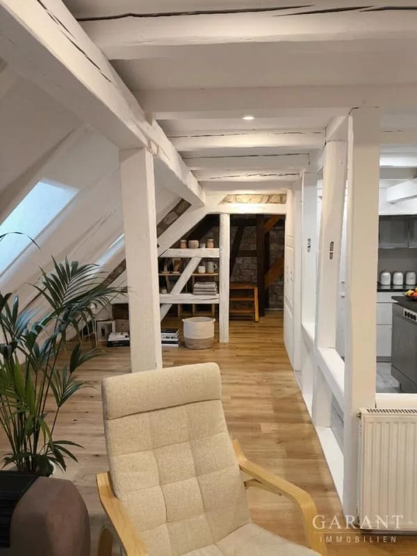 Immobilie in Spiegelberg - Dachgeschosswohnung in Spiegelberg - Bild 2