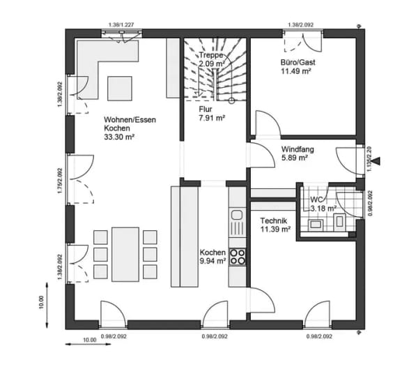Immobilie in Neumarkt-Sankt Veit - 🏡 Dein Weg zum Glück – Modernes Einfamilienhaus in Neumarkt-Sankt Veit 🤍 - Bild 1