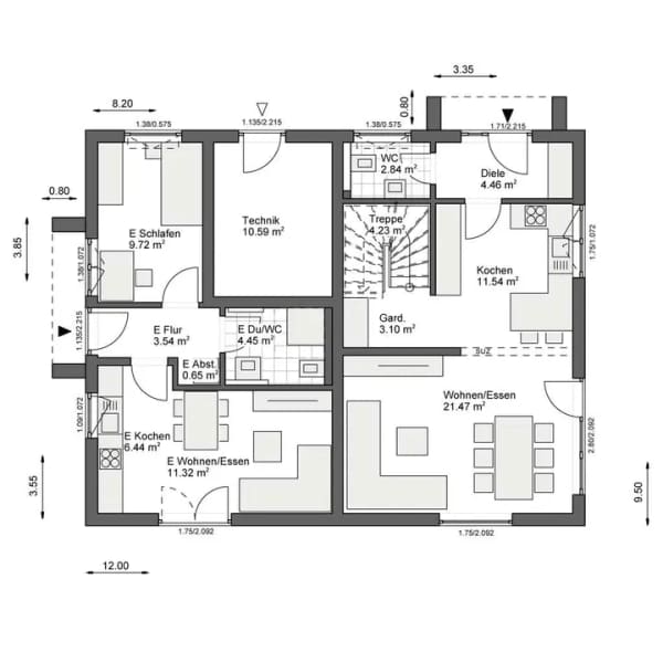 Immobilie in Fridolfing - Mehr Raum für das, was zählt. – Dein ZFH in Fridolfing 🏡 🔳 - Bild 1