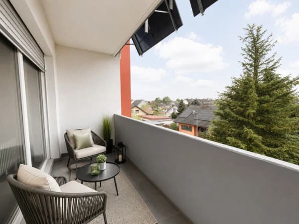 Immobilie in Neuenburg am Rhein - BRUMANI | Gepflegte 2 Zimmer Wohnung mit Balkon und separater Einbauküche in Neuenburg am Rhein - Bild 4