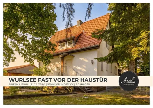 Immobilie in Lychen - Zwischen Wasser, Wald und Stadt – ein Zuhause am Wurlsee für Ihre ganz eigenen Wohnideen - Bild 0