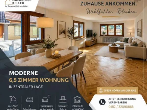 Immobilie in Höfen an der Enz - Wohnung in Höfen an der Enz - Bild 0