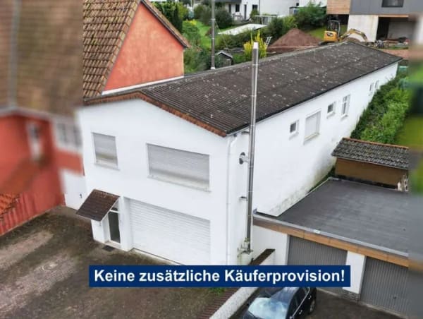 Immobilie in Krombach - Wohnen und Handwerk unter einem Dach
Vielseitig nutzbare Liegenschaft für Handwerker mit Platzbedar - Bild 0