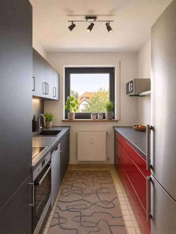 Immobilie in Bodenheim - Gut geschnittene 3-Zimmer-Wohnung mit Balkon und Gartenanteil - Bild 1