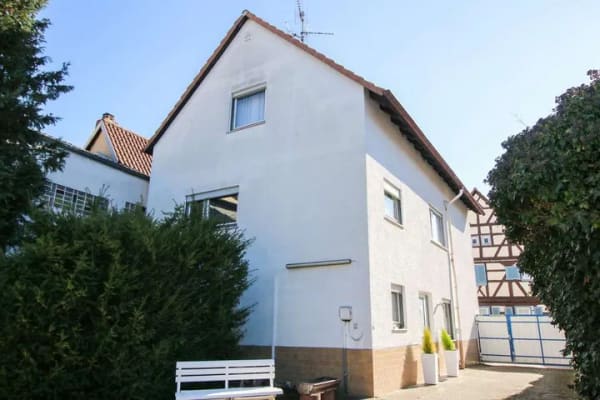 Immobilie in Messel - Zweifamilienhaus + Bau-Potential - großes Grundstück - ruhig  *** PROVISIONSFREI für den Käufer *** - Bild 0