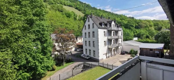 Immobilie in Traben-Trarbach - Moselidylle: Möblierte 3-Zimmer-Wohnung mit Balkon - Bild 1