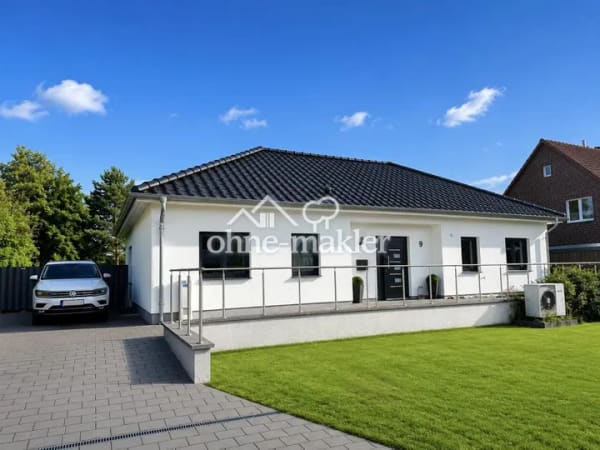 Immobilie in Dedelstorf - Moderner Winkelbungalow (Bj 2022) - Energieklasse A - einzugsfertig - Bild 1