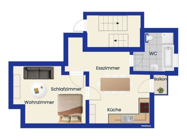 Immobilie in Lüdenscheid - Zwei vermietete 2-Zimmer-Dachgeschosswohnungen in Lüdenscheid - Bild 3