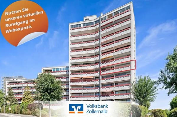 Immobilie in Rosenfeld - Gemütliche 4-Zimmer-ETW mit Balkon, Garage, Aufzug - Bild 0