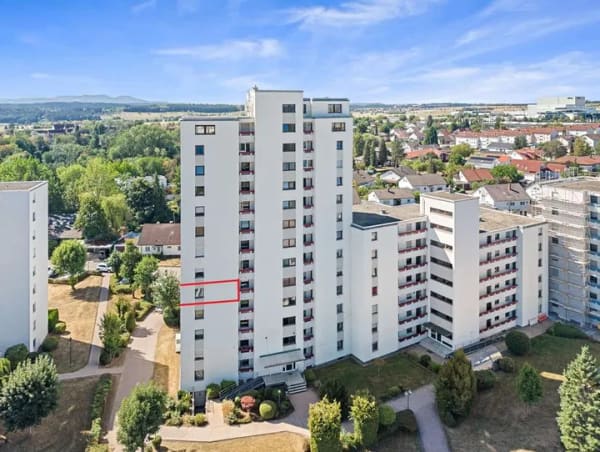 Immobilie in Rosenfeld - Gemütliche 4-Zimmer-ETW mit Balkon, Garage, Aufzug - Bild 2