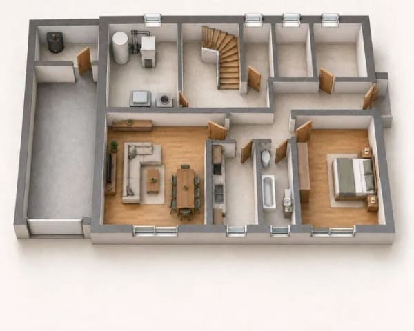 Immobilie in Negernbötel - --2-Familienhaus-- - Bild 3