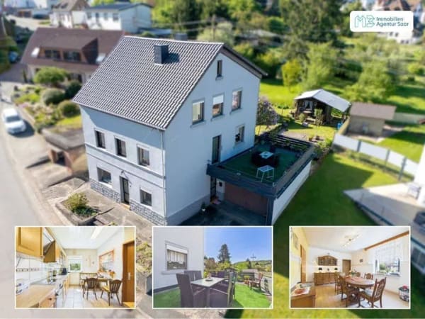 Immobilie in Eppelborn - Zweifamilienhaus im Zentrum von Eppelborn-Dirmingen - Bild 0