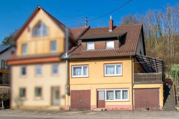 Immobilie in Vaihingen an der Enz - Doppelhaushälfte bietet viel Raum zum sofort einziehen und weiterentwickeln. - Bild 1