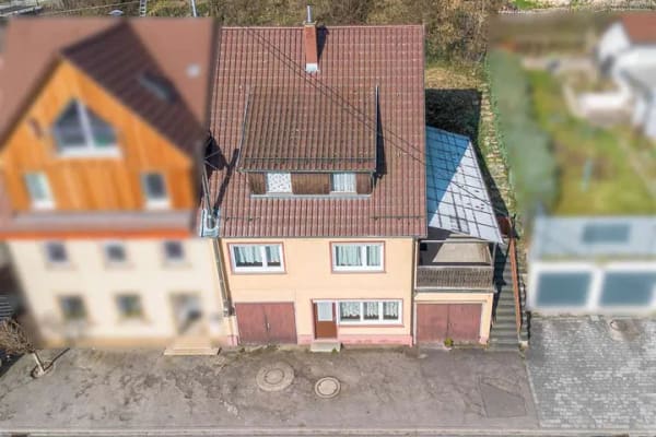 Immobilie in Vaihingen an der Enz - Doppelhaushälfte bietet viel Raum zum sofort einziehen und weiterentwickeln. - Bild 2