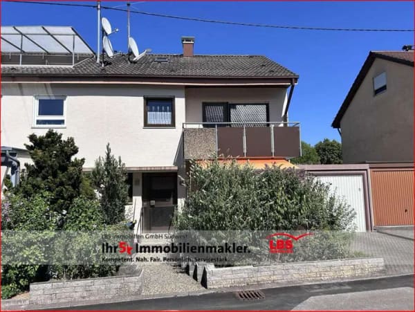 Immobilie in Frickenhausen - Familien aufgepasst! Gemütliche Doppelhaushälfte mit Garten! - Bild 0