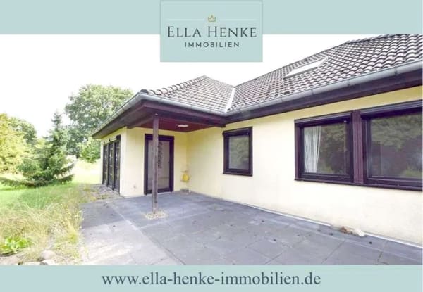 Immobilie in Grasleben - Sonniger, großzügiger Bungalow auf 1.600m² Grundstück in idyllischer Lage... - Bild 0