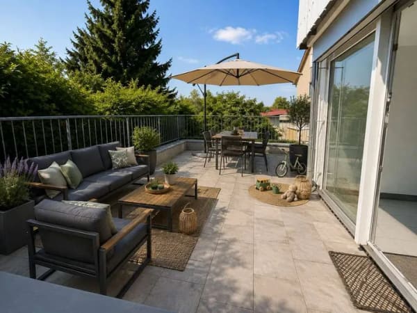 Immobilie in Neuenstadt am Kocher - 3,5 Zimmerwohnung im EG mit Terrasse, Stellplatz und TG. Provisionsfrei, von privat, ohne Makler - Bild 0