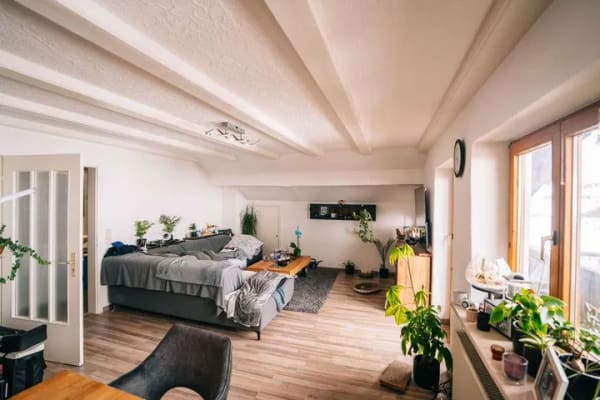 Immobilie in Pfronten - Wohnen im Allgäu: Dachgeschosswohnung in Bestlage - Bild 0