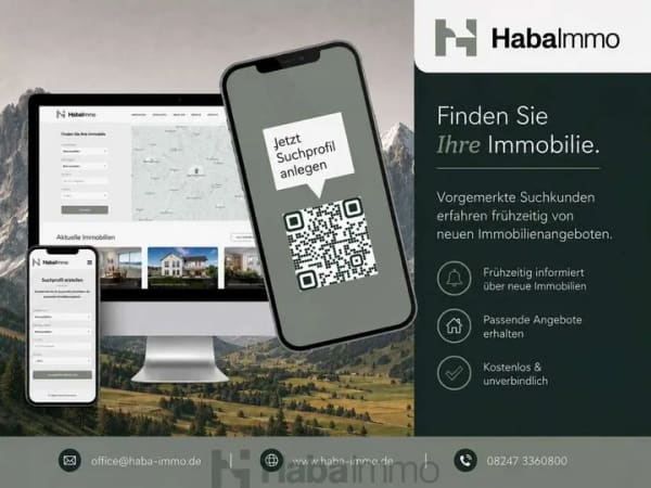 Immobilie in Pfronten - Wohnen im Allgäu: Moderne Etagenwohnung mit Südbalkon in Bestlage - Bild 3