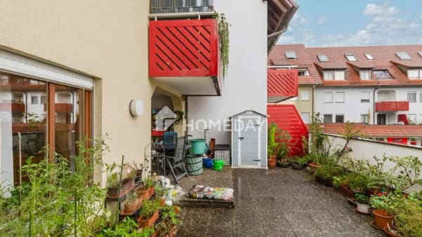 Immobilie in Salem - Ihre Sonnenoase: Ruhige 2-Zimmer.Wohnung mit XXL Terrasse und Aufzug! - Bild 1