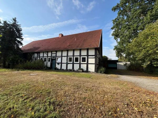 Immobilie in Bohmte - Seltene Gelegenheit! Fachwerk-Resthof in Bohmte-Herringhausen zu verkaufen - Bild 1