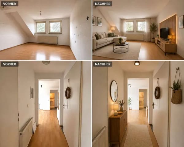 Immobilie in Eningen unter Achalm - Kleine Wohnung, großes Potential - Bild 1