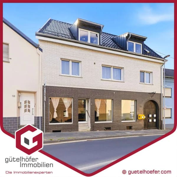 Immobilie in Rheinbach - Solides Investment in Merzbach! Modernisiertes Gebäudeensemble mit 3 Wohneinheiten und Ladenlokal - Bild 0