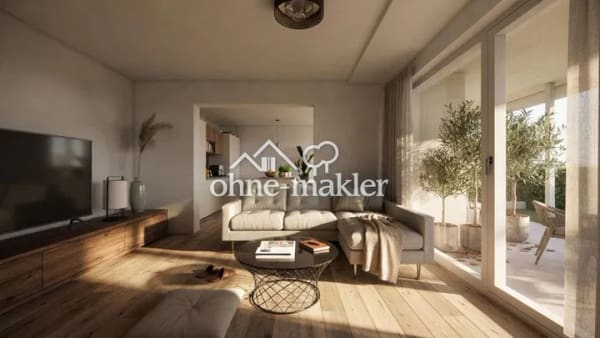 Immobilie in Murr - Sonne, viel Platz und Blick - 3-4-Zimmer Wohnung mit tollem Balkon und Außenstellplatz - Bild 4