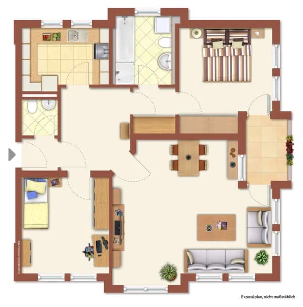 Immobilie in Reichenbach an der Fils - Vermietete 3-Zimmer-Wohnung inkl. 2 Stellplätzen in der Tiefgarage - Bild 1