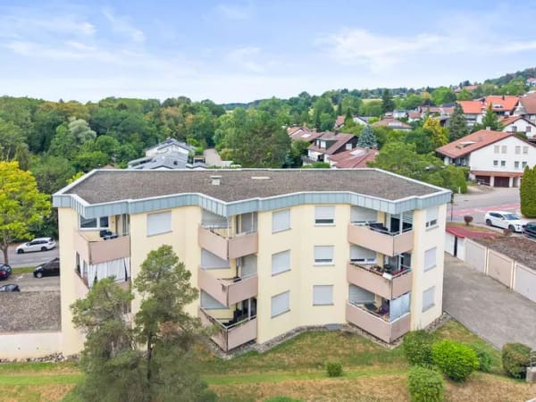 Immobilie in Markdorf - Vermietete 1-Zimmer-Wohnung mit Balkon und Stellplatz in Markdorf - Bild 0