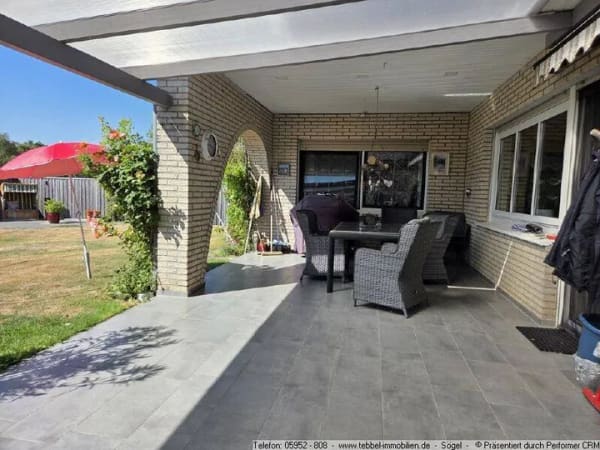 Immobilie in Klein Berßen - Gepflegter Winkelwalmdachbungalow in Klein Berßen! - Bild 3