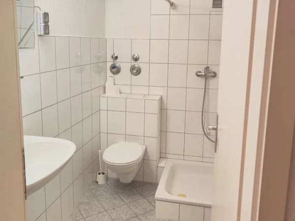 Immobilie in Ludwigshafen am Rhein - Bezugsfreies 1-Zimmer-Apartment mit Einbauküche – straßenabgewandt und ruhig - Bild 3
