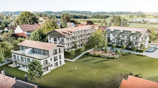 Immobilie in Dietmannsried - WHG B1.12 | Kompaktes Dachgeschoss-Apartment mit Balkon - Bild 0