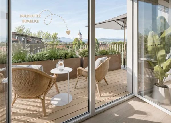 Immobilie in Dietmannsried - WHG B1.12 | Kompaktes Dachgeschoss-Apartment mit Balkon - Bild 4