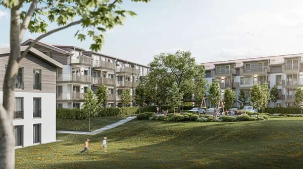 Immobilie in Dietmannsried - WHG B1.2 | Kompakte 2-Zimmer-Wohnung mit Terrasse & Garten - Bild 1