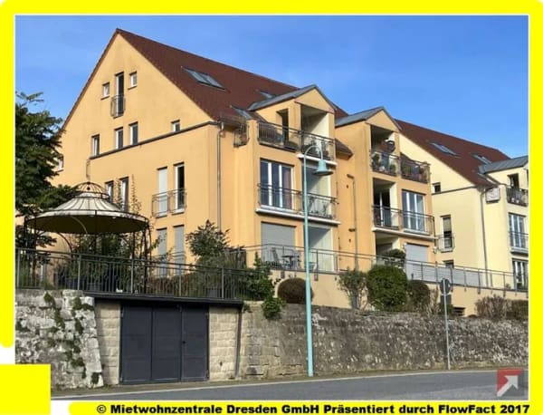 Immobilie in Wehlen - Möbilierte geräumige 2-Raum-Wohnung in Wehlen direkt am Elbufer mit tollem Blick !!! - Bild 0