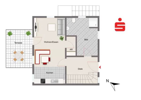 Immobilie in Volkenschwand - Neuwertige Doppelhaushälfte mit 2 Carport in Neuhausen / Volkenschwand - Bild 1