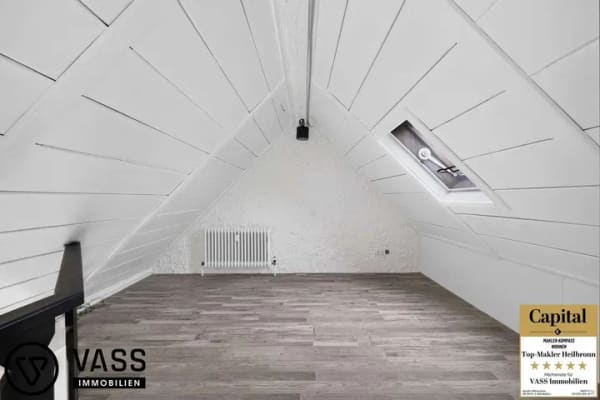 Immobilie in Ilsfeld - Charmante Maisonette-Dachgeschosswohnung – modernisiert, gepflegt und sofort bezugsfrei - Bild 3