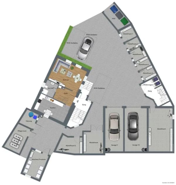 Immobilie in Neuberg - Kapitalanlage! Ensemble aus 2 MFH m. Garten, Ortskern v. Neuberg-Rüdigheim - Bild 2