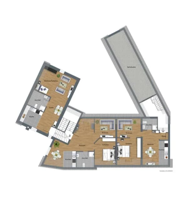Immobilie in Neuberg - Kapitalanlage! Ensemble aus 2 MFH m. Garten, Ortskern v. Neuberg-Rüdigheim - Bild 4