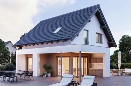 Immobilie in Groß-Bieberau - Günstig, mit Eigenleistung ins Eigenheim. Neubau auf Bodenplatte. Auch "schlüsselfertig" möglich. - Bild 0