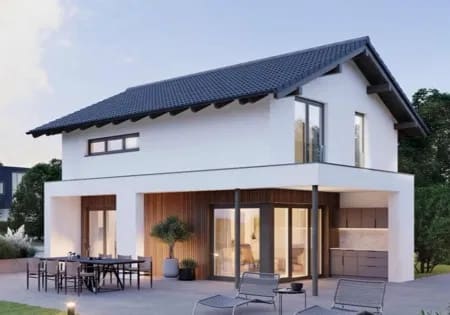 Immobilie in Groß-Bieberau - Günstig, mit Eigenleistung ins Eigenheim. Neubau auf Bodenplatte. Auch "schlüsselfertig" möglich. - Bild 4