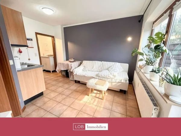 Immobilie in Daxweiler - Modernes Appartement mit luxuriösem Wannenbad im Schlafzimmer und Terrasse mit Grünblick / 2 ZKB - Bild 1