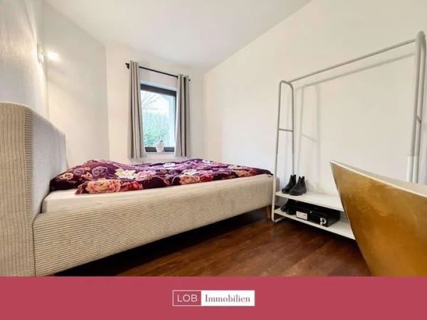 Immobilie in Daxweiler - Modernes Appartement mit luxuriösem Wannenbad im Schlafzimmer und Terrasse mit Grünblick / 2 ZKB - Bild 3