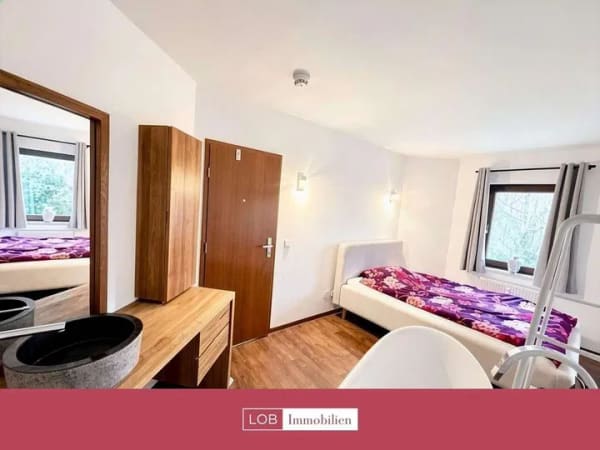 Immobilie in Daxweiler - Modernes Appartement mit luxuriösem Wannenbad im Schlafzimmer und Terrasse mit Grünblick / 2 ZKB - Bild 4