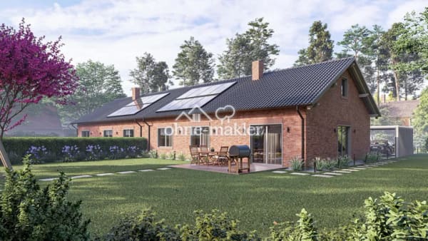 Immobilie in Barum - Hochwertige Bungalow-Haushälfte mit EBK und Sauna - attraktive, ruhige Lage von Barum - Bild 2